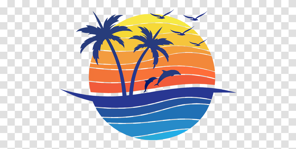 About Img Palm Tree Beach Vector, Astronomy, Outer Space, Universe, Planet Transparent Png
