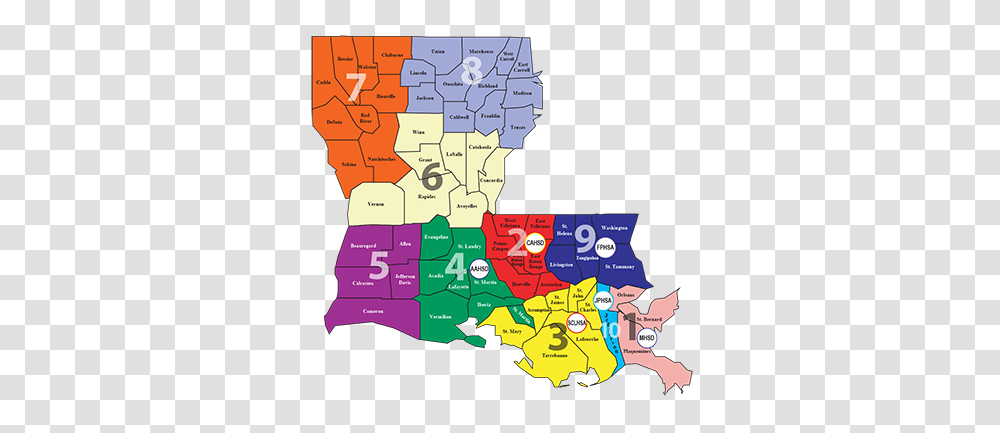 About Ldh Department Of Health State Of Louisiana, Vegetation, Plant, Map, Diagram Transparent Png