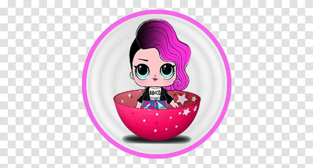About Lol Surprise Dolls Wallpapers Google Play Version Lol Surprise Doll, Bowl, Purple, Mixing Bowl, Food Transparent Png