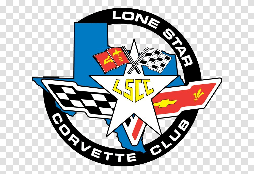 About Lscc Lone Star Corvette Club Step Brothers Prestige Worldwide Logo, Symbol, Trademark, Star Symbol, Emblem Transparent Png