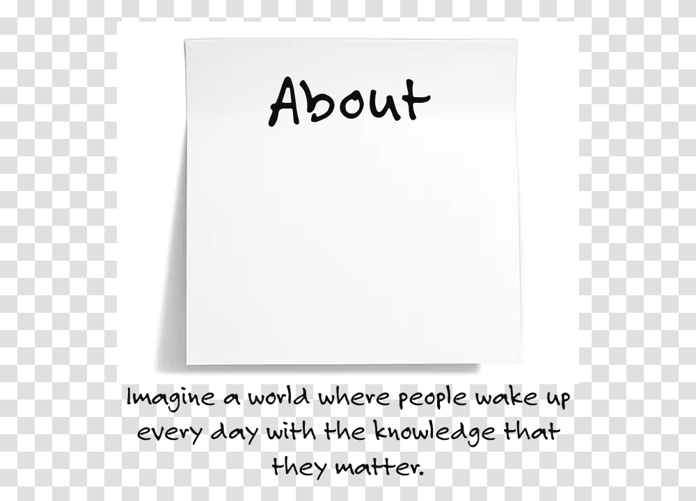 About, Word, White Board, Business Card Transparent Png