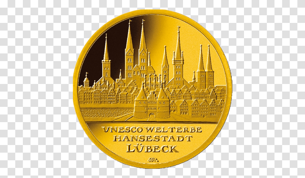 About The 100 Euro Lbeck Gold Coin U203a Coininvestcom Goldmnzen, Money, Nickel Transparent Png