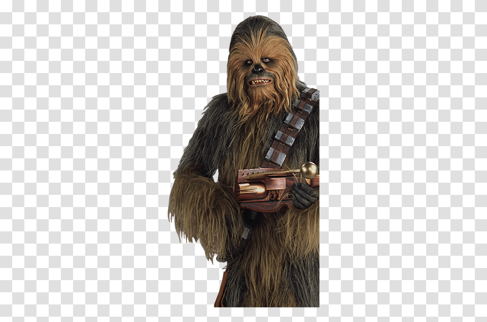 About The Ccmg Awards Chewbacca Han Solo Full Size Star Wars Choubaka, Person, Costume, Weapon, Leisure Activities Transparent Png