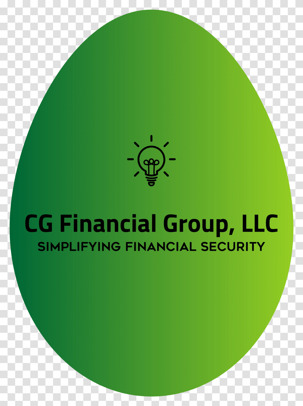 About The Green Egg Logo Cg Financial Group Llc Circle, Plant, Food, Fruit, Ball Transparent Png