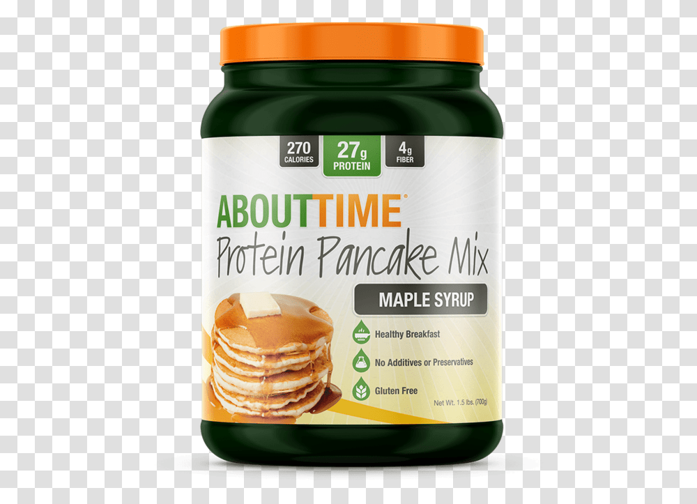 About Time Pancake Mix Time Protein Pancake Mix, Burger, Food, Plant, Shaker Transparent Png