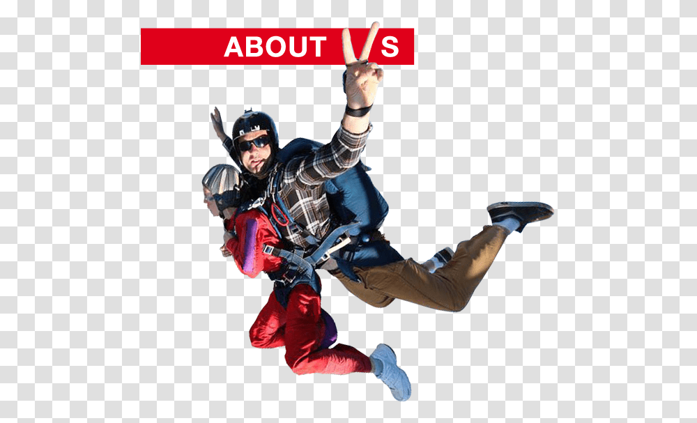 About Us Cabo Skydive Tandem Skydiving, Person, Human, Sunglasses, Accessories Transparent Png
