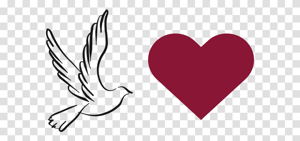 About Us Coat Of Arms Symbols Heart, Bird, Animal Transparent Png