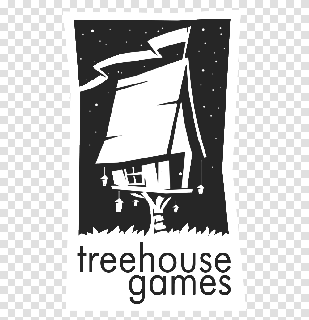 About Us Treehouse Games Logo, Poster, Advertisement, Comics, Book Transparent Png