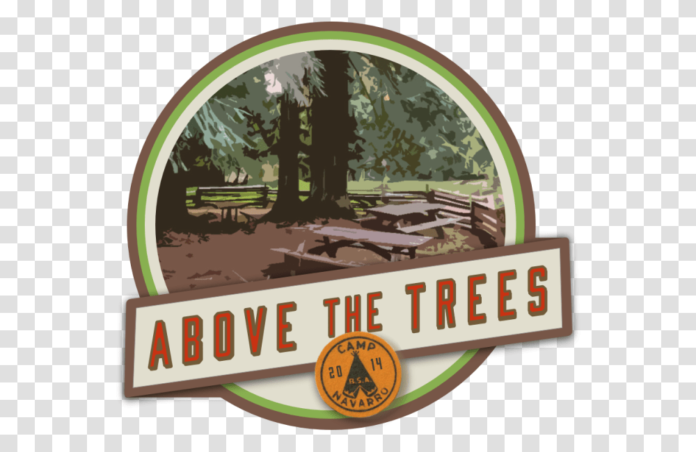 Above The Trees Tree, Label, Tabletop, Furniture Transparent Png