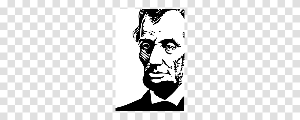 Abraham Face, Person, Stencil, Head Transparent Png
