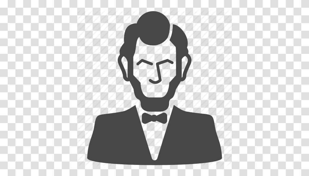 Abraham Democracy Lincoln Political Politician President, Head, Face, Stencil Transparent Png