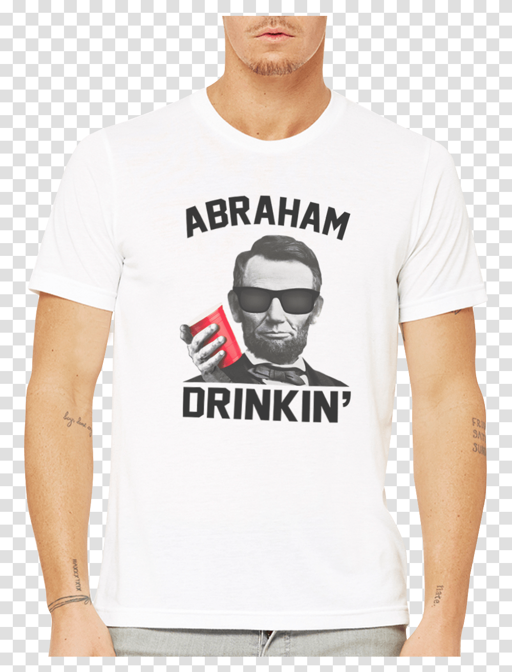 Abraham Drinkin Shirt Shirt, Apparel, Sunglasses, Accessories Transparent Png