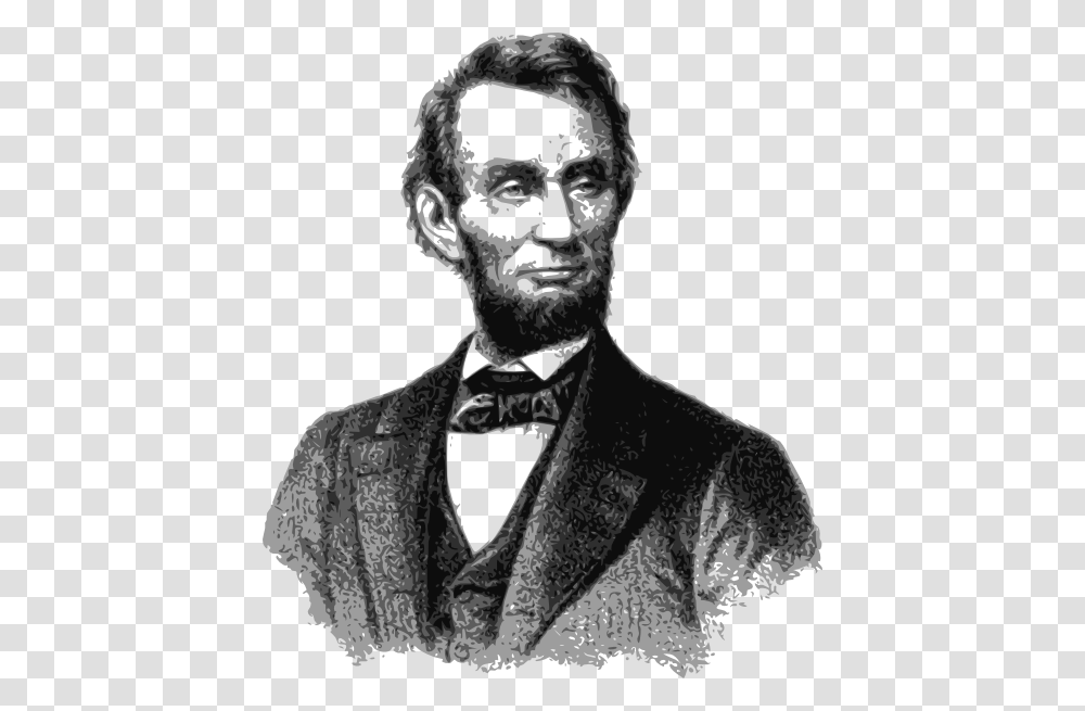 Abraham Lincoln, Celebrity, Person, Drawing Transparent Png