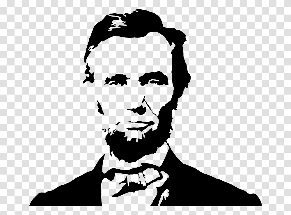Abraham Lincoln, Celebrity, Stencil, Person, Human Transparent Png
