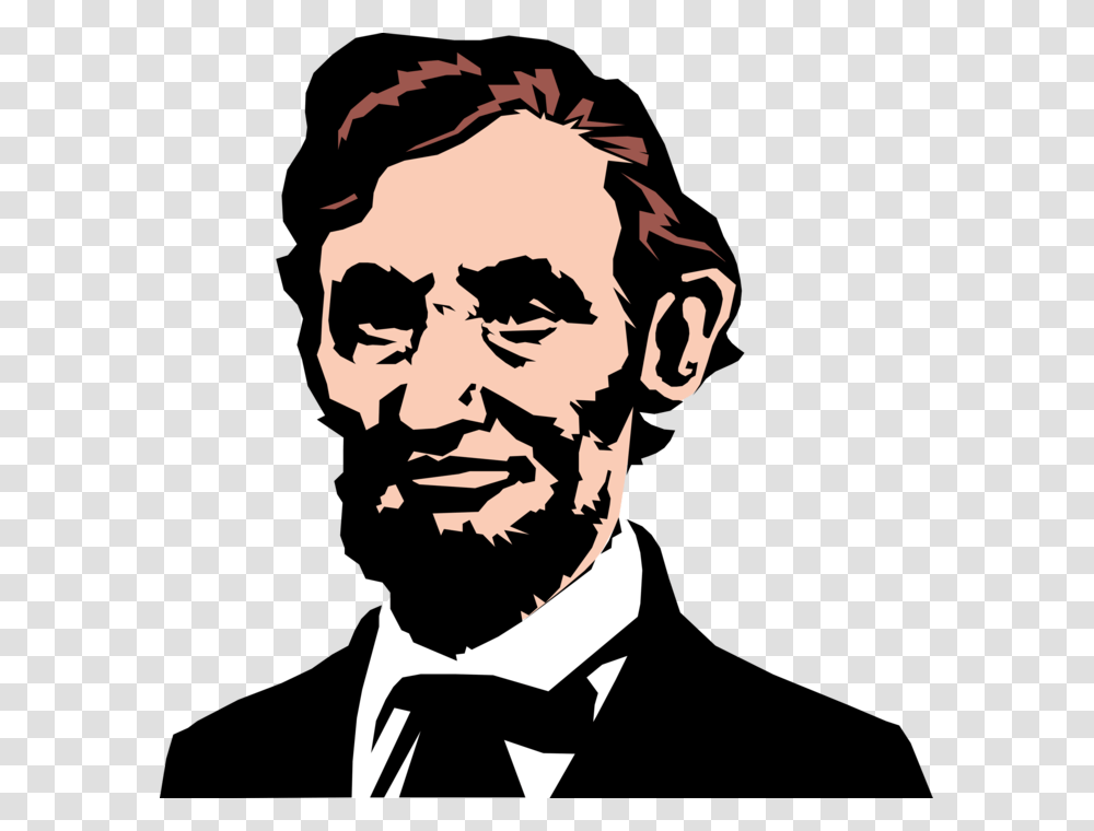 Abraham Lincoln Clip Art Openclipart Free Content Portable Abraham Lincoln Vector, Person, Human, Stencil, Face Transparent Png