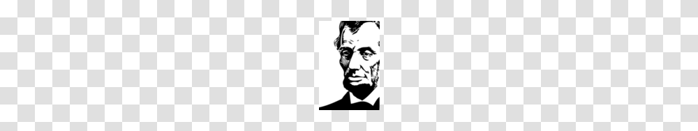 Abraham Lincoln Clipart, Stencil, Person, Human, Performer Transparent Png