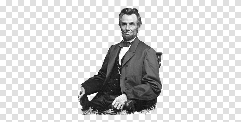 Abraham Lincoln Hd Image Abraham Lincoln, Suit, Overcoat, Person Transparent Png