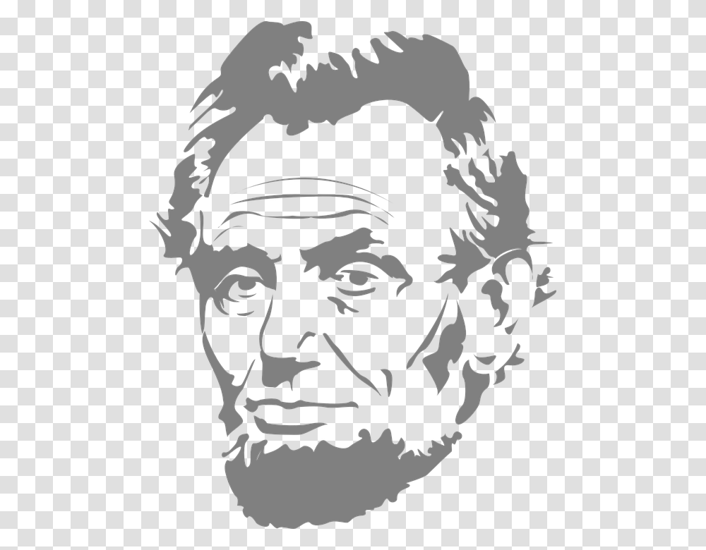 Abraham Lincoln Icon, Head, Person, Human, Face Transparent Png