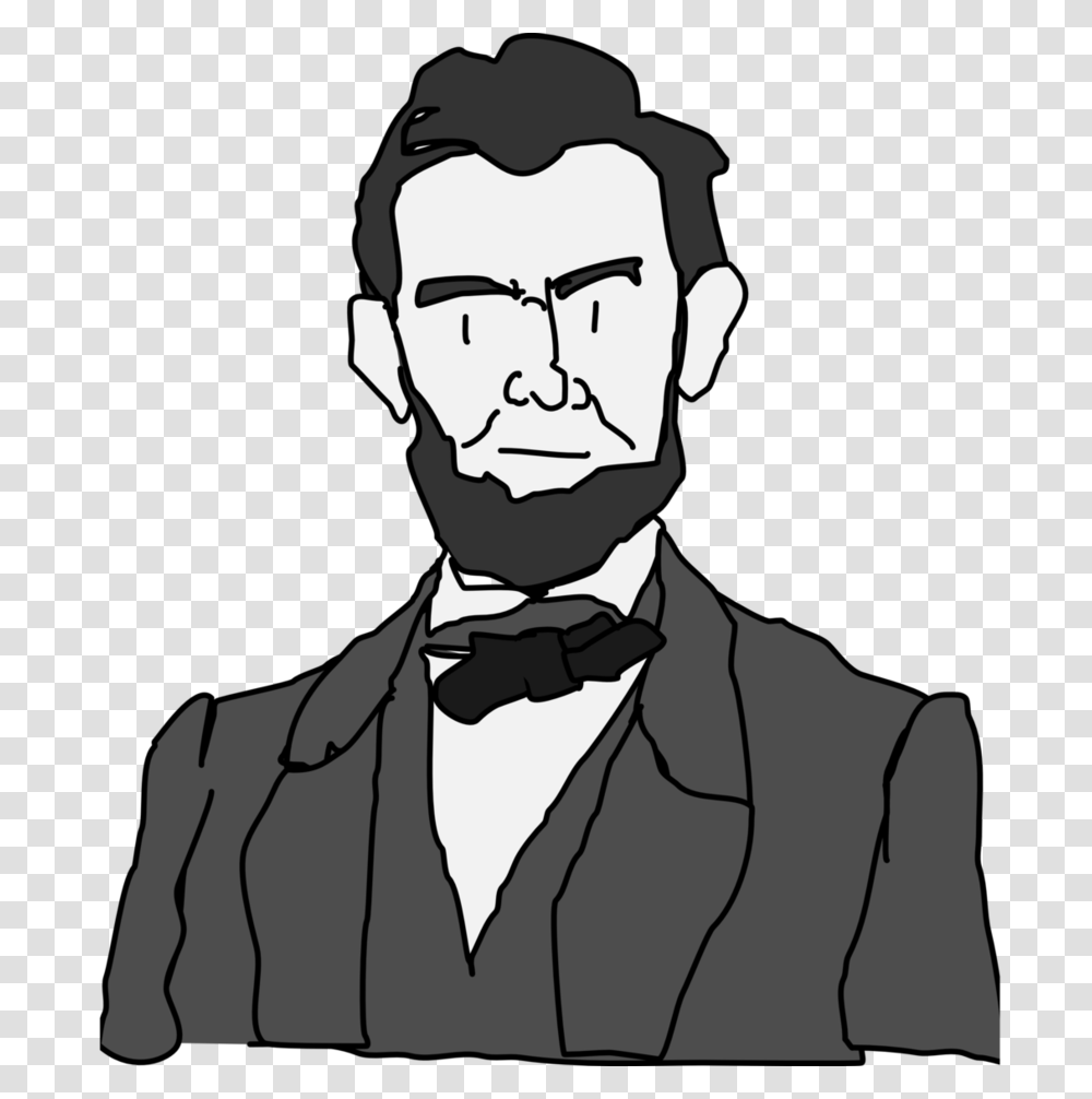 Abraham Lincoln, Person, Human, Apparel Transparent Png