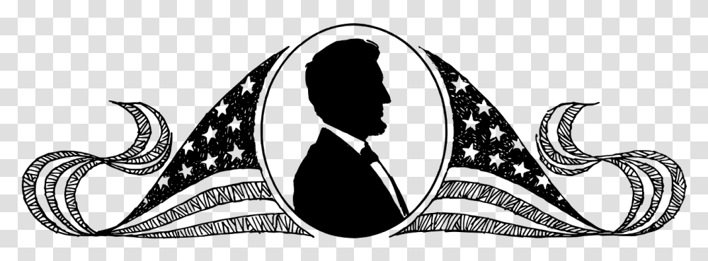 Abraham Lincoln President Captain My Captain Clipart, Gray Transparent Png