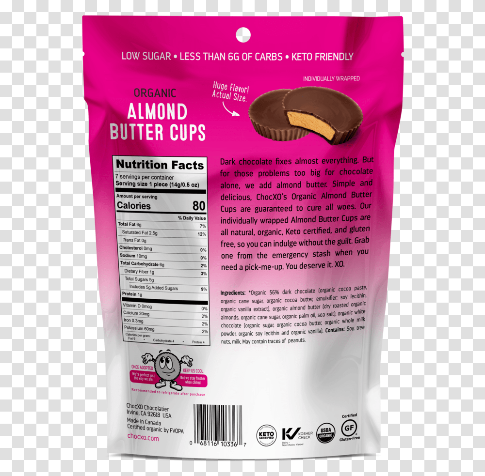Abretail Pouch Back Chocolate, Advertisement, Poster, Flyer, Paper Transparent Png