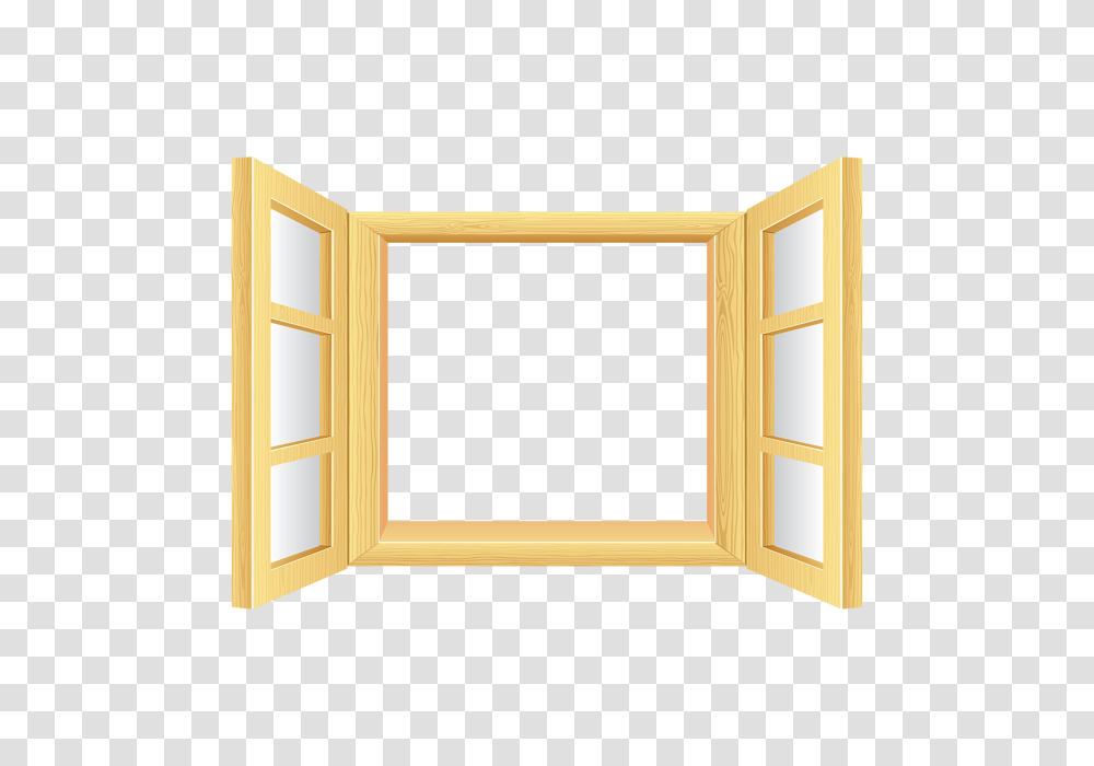 Abrir Ventana De Madera De Madera Ventana Ventana Y Vector, Picture Window Transparent Png