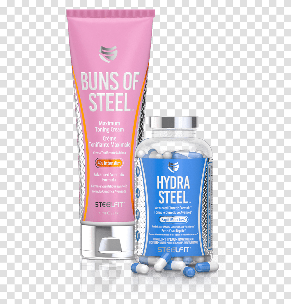 Abs Of Steel Krem, Bottle, Lotion, Cosmetics, Sunscreen Transparent Png