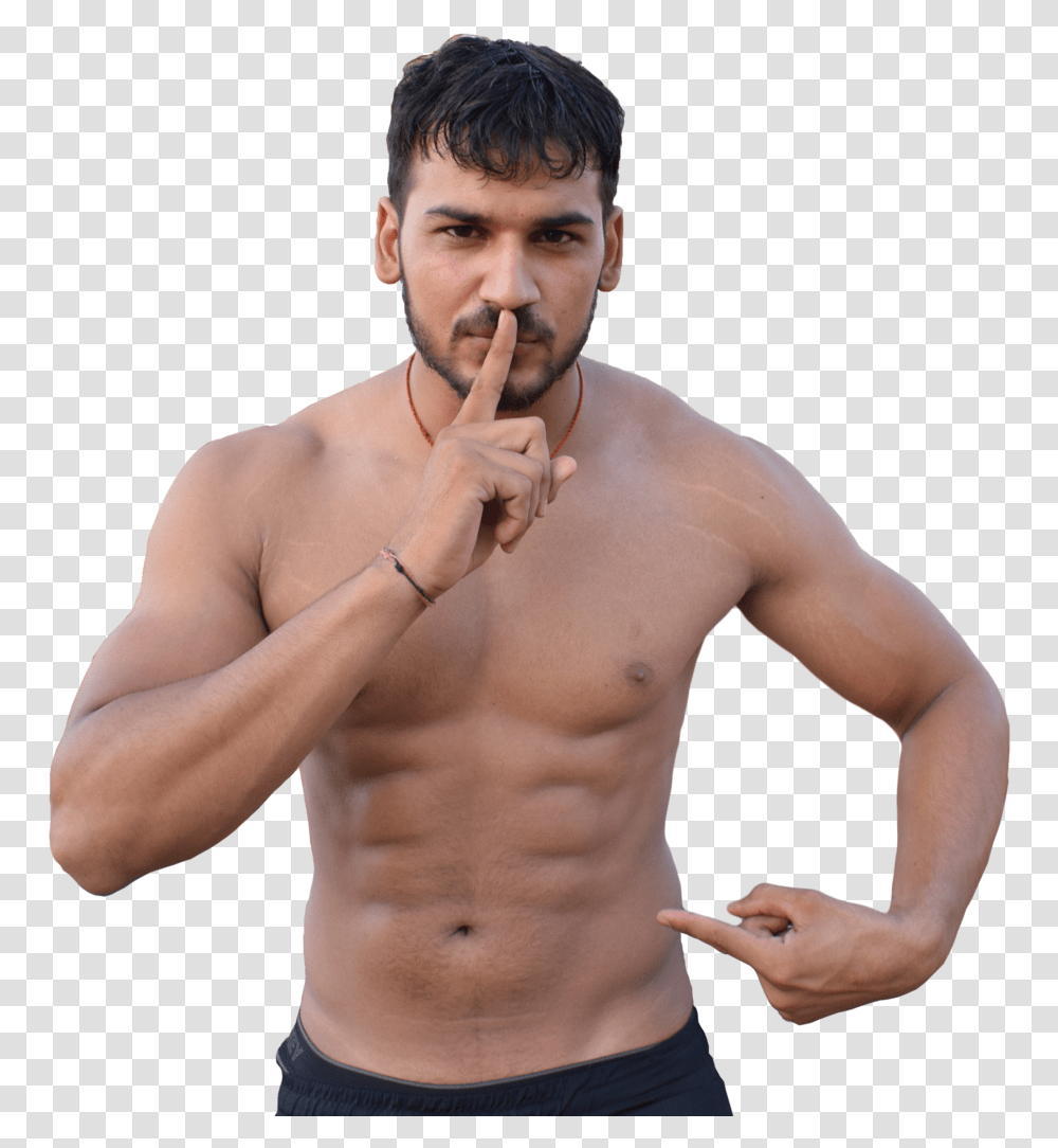 Abs Six Pack Secret Best Abs Fitness Photo Guy With Six Pack, Person, Human, Arm, Torso Transparent Png