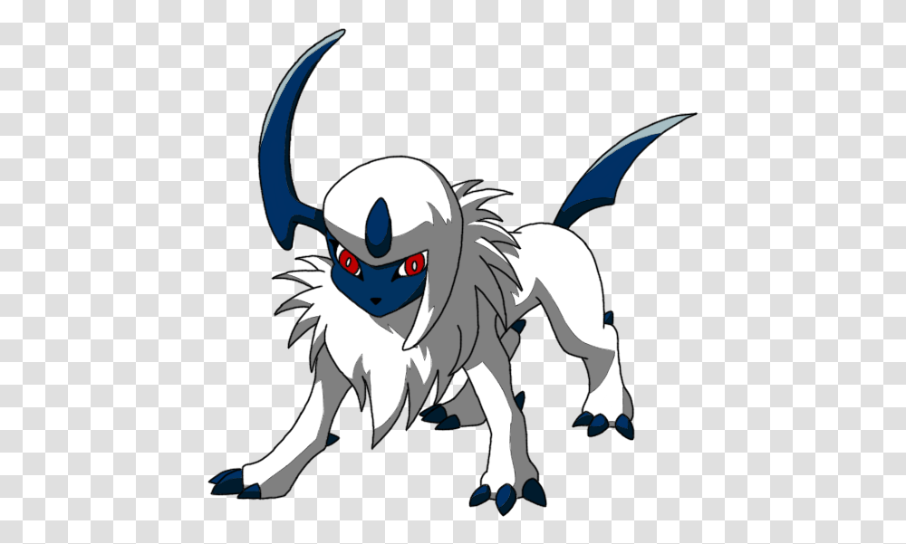 Absol From Pokemon Drawing Fictional Character, Wildlife, Animal, Mammal, Art Transparent Png