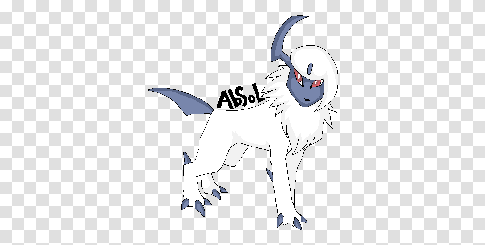 Absol Pokcharms Fictional Character, Person, Human, Animal, Mammal Transparent Png