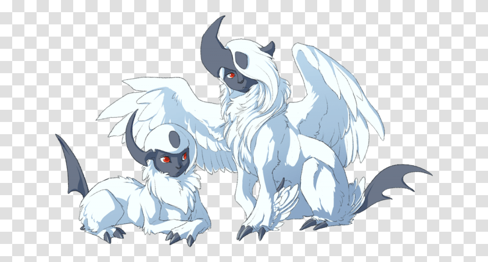 Absol Pokemon Cute Absol, Art, Angel, Dragon Transparent Png