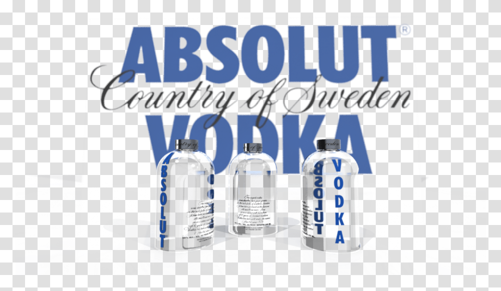 Absolut Vodka Water Bottle, Flyer, Poster, Paper, Advertisement Transparent Png