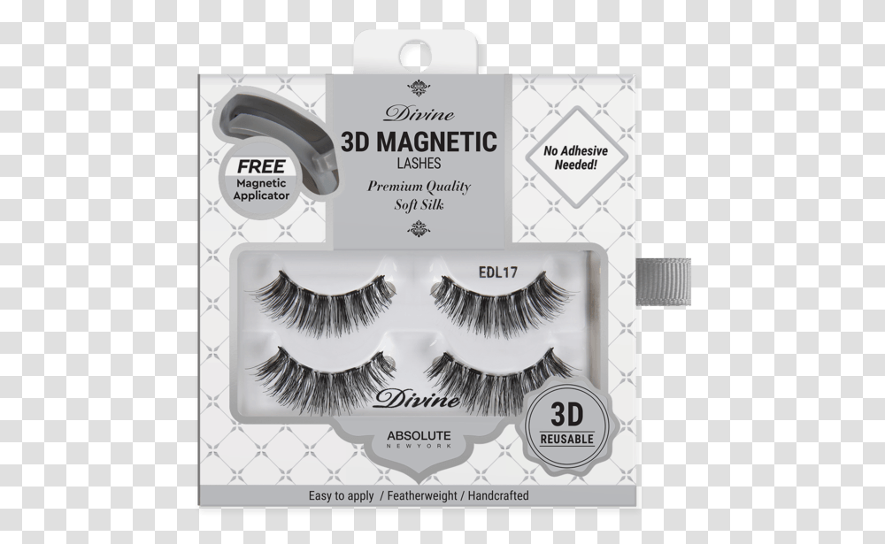 Absolute Divine 3d Magnetic Lashes Absolute New York Divine 3d Magnetic, Diagram, Plot, Plan, Poster Transparent Png