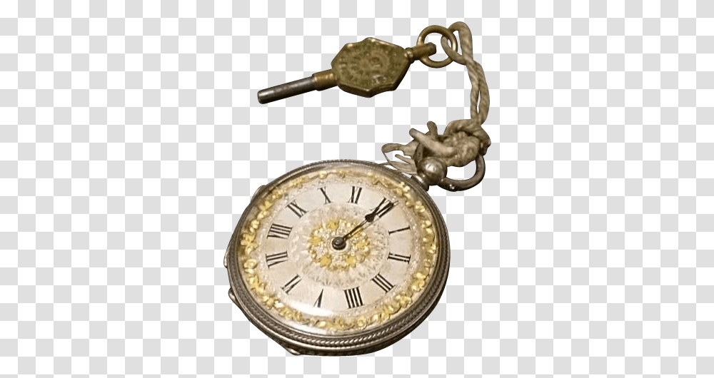 Absolutely Stunning Ladies Antique Silver Pocket Watch Victorian, Pendant, Clock, Locket, Jewelry Transparent Png