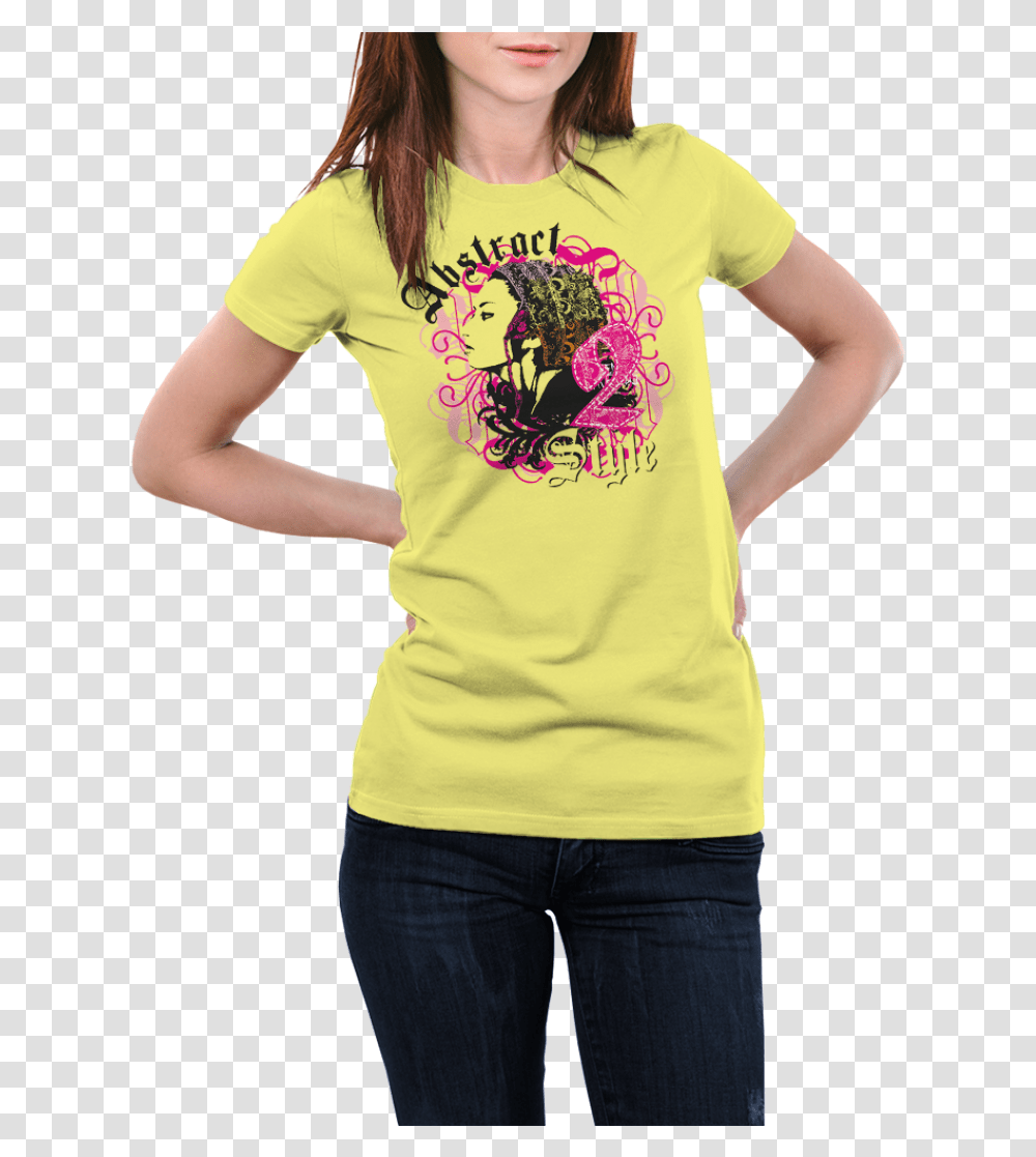 Abstract Art Style T Shirt, Apparel, Sleeve, Person Transparent Png