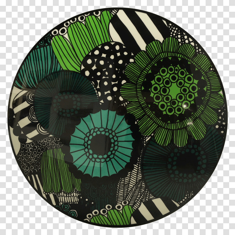 Abstract Art3d Flower Green Marimekko, Rug, Pattern Transparent Png