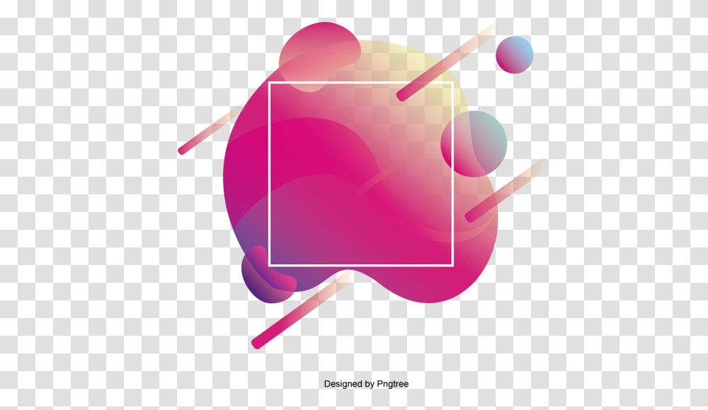 Abstract Borders, Balloon, Purple Transparent Png