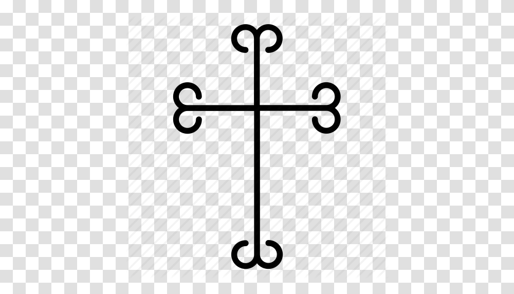 Abstract Catholic Christian Cross Christianity Cross Orthodox, Crucifix, Number Transparent Png
