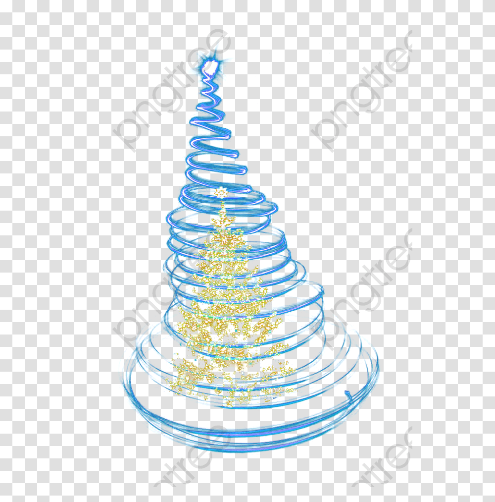Abstract Christmas Tree Abstract Christmas Tree Light Christmas Tree, Spiral, Coil, Wedding Cake, Dessert Transparent Png