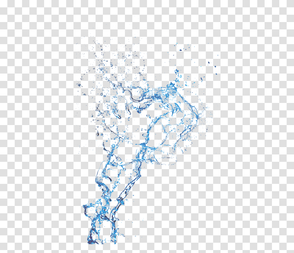 Abstract Clear Water Splash On White Background Picsart Drop Water, Cross, Spider Web, Glass Transparent Png