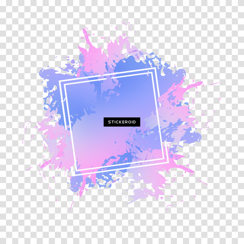 Abstract Colorful Frame, Poster, Advertisement, Flyer, Paper Transparent Png