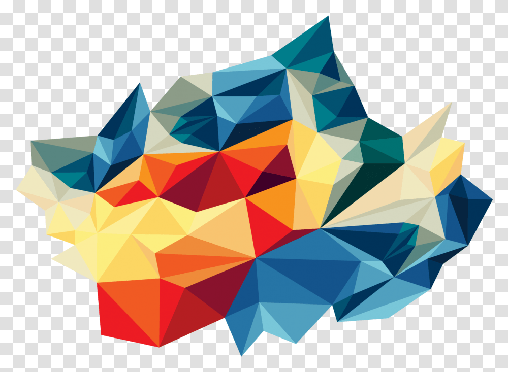 Abstract Colorful Triangles, Nature, Outdoors, Metropolis, City Transparent Png