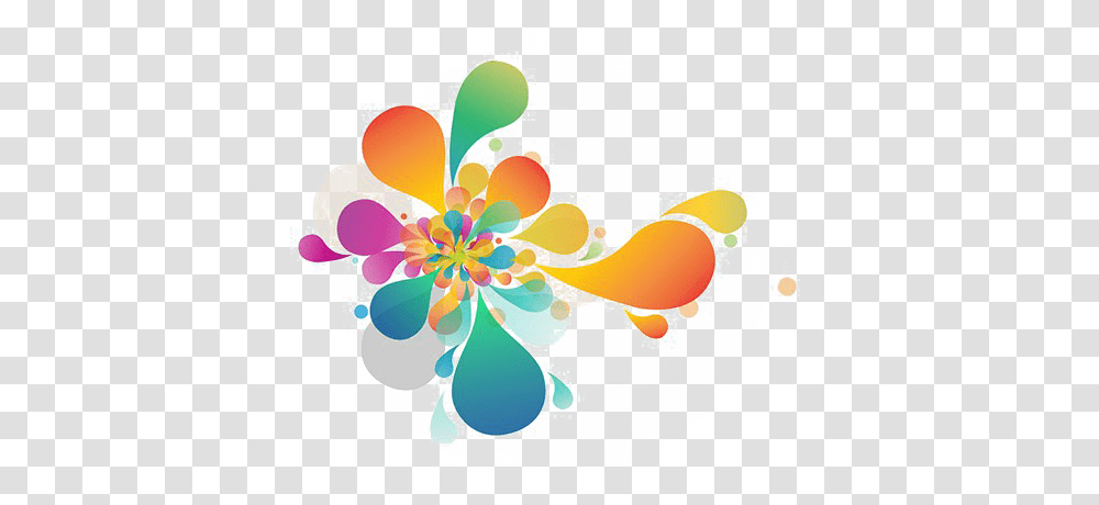 Abstract Colors, Floral Design, Pattern Transparent Png