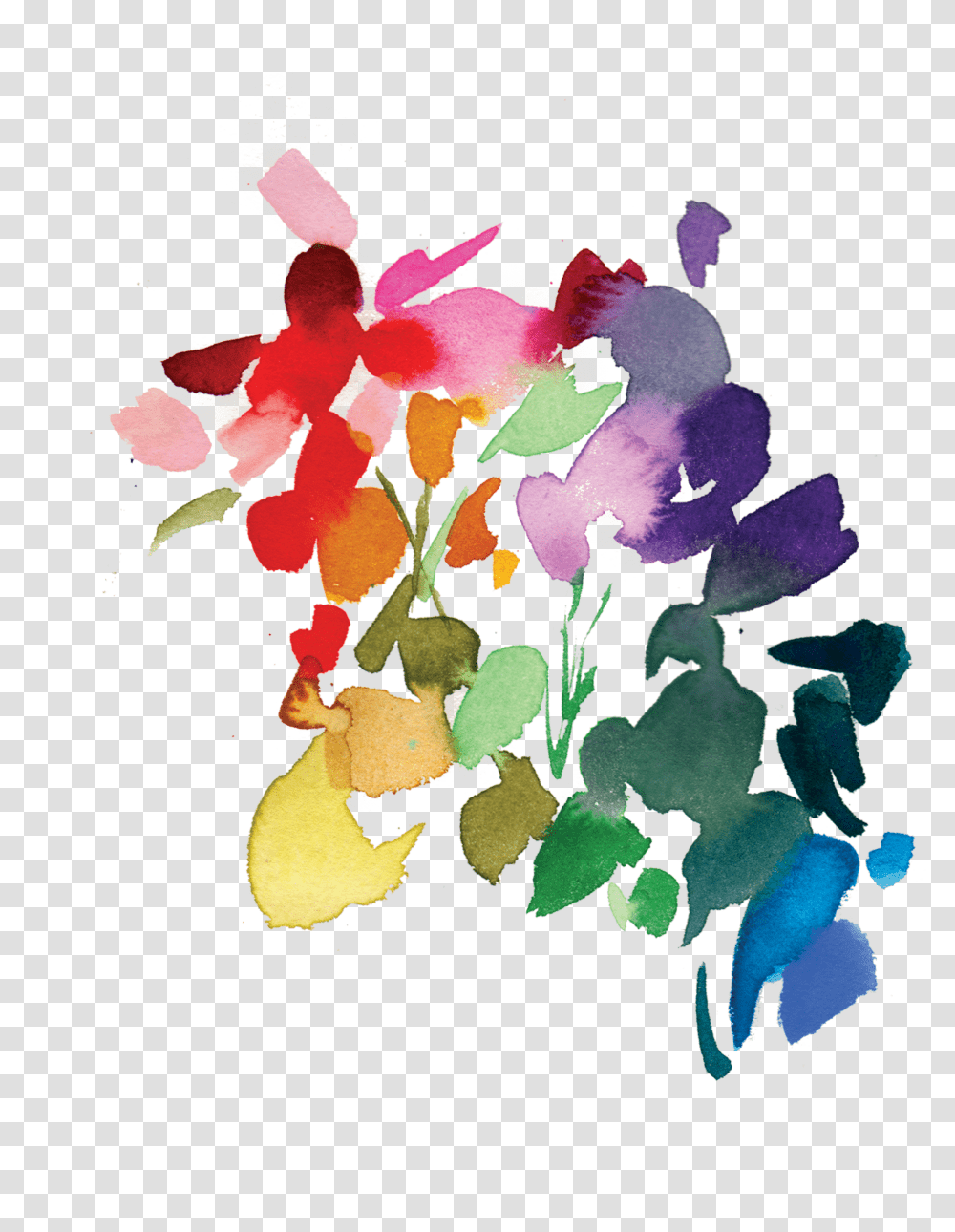 Abstract Floral Abstract Flower Transparent Png