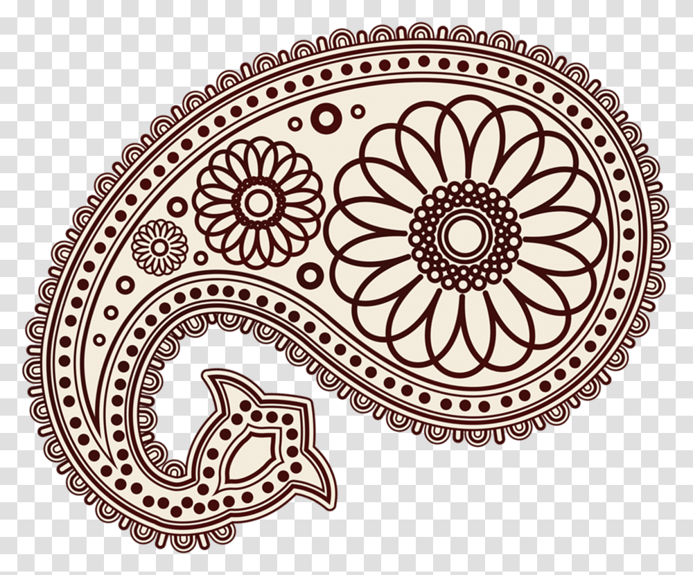 Abstract Flower Designs Paisley Patterns Clipart Full Hindu Wedding Symbol Transparent Png