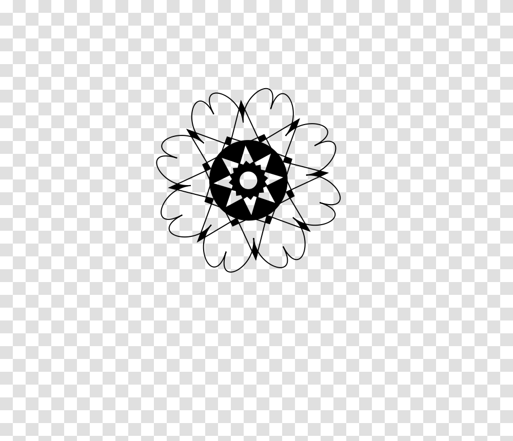 Abstract Flower, Nature, Gray, World Of Warcraft Transparent Png