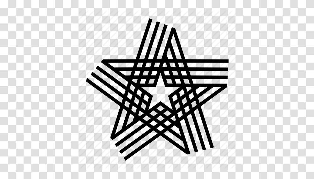 Abstract Geometric Geometry Lines Shape Star Symmetry Icon, Star Symbol, Rug Transparent Png