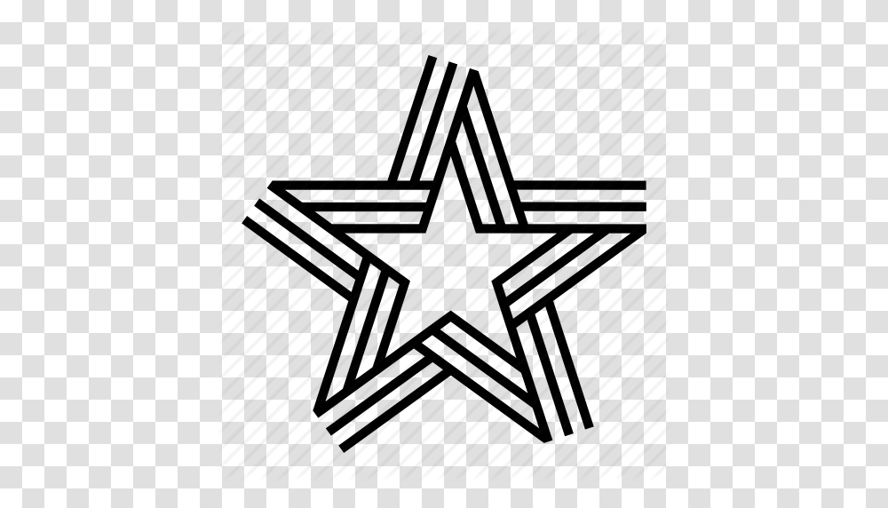 Abstract Geometric Geometry Lines Shape Star Symmetry Icon, Star Symbol Transparent Png