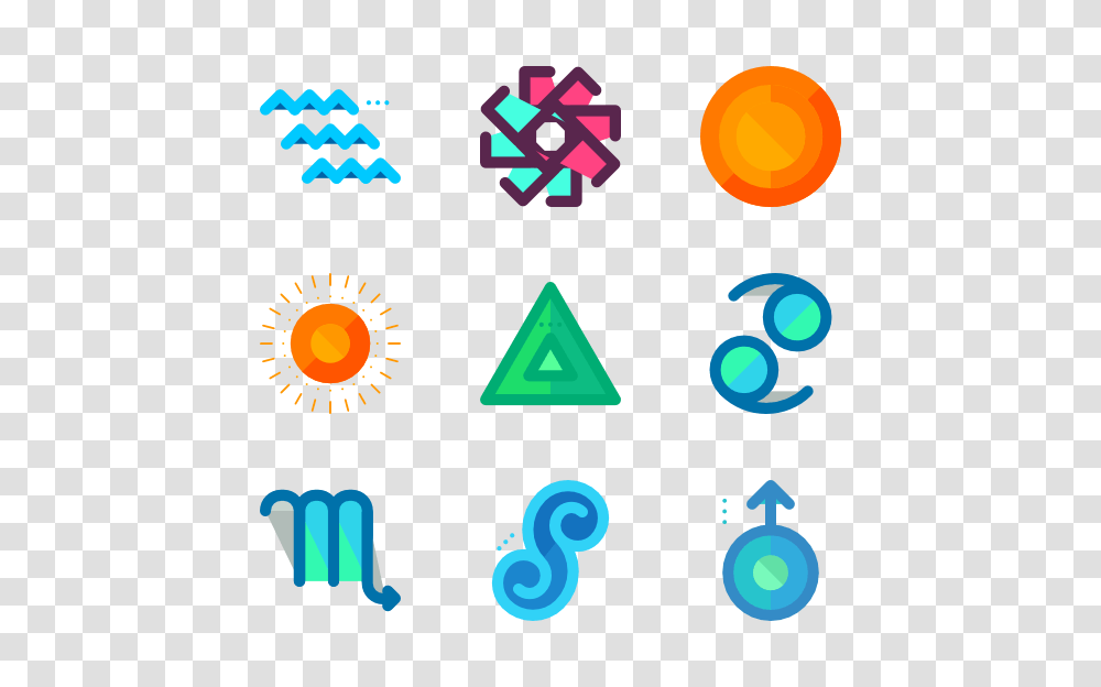 Abstract Icons, Number, Triangle Transparent Png