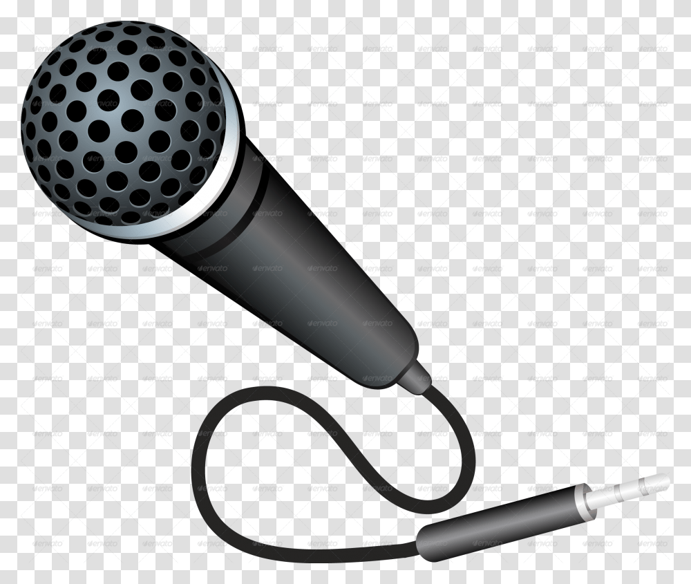 Abstract Mic Abstract Mic Long Microphone Vector, Electrical Device, Weapon, Weaponry, Blow Dryer Transparent Png